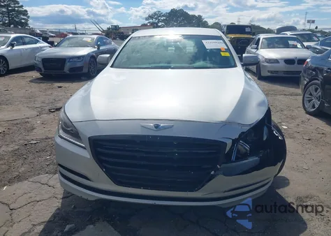 2016 Hyundai Genesis 3.8 из США, поврежденный, VIN KMHGN4JE5GU118996